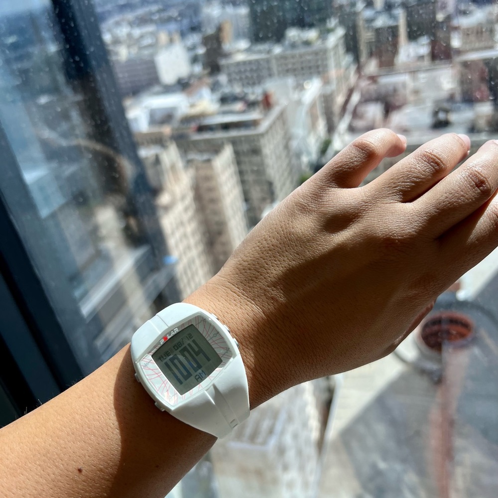 Polar Fitness Watch - White